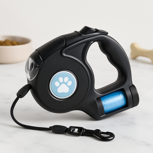 LED-Rollleine für Hunde