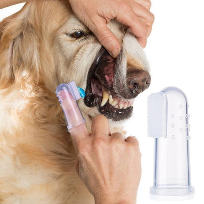Superweiche Hunde- und Katzenzahnbürste