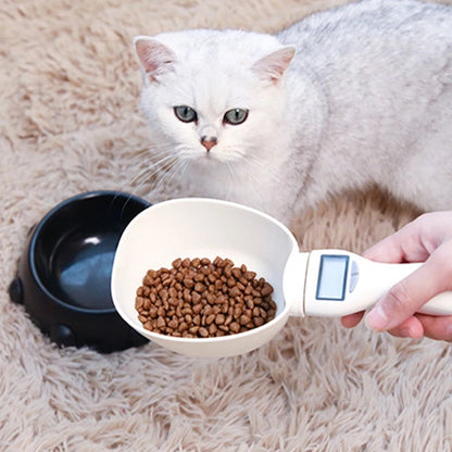 Intelligenter Messlöffel für Tierfutter