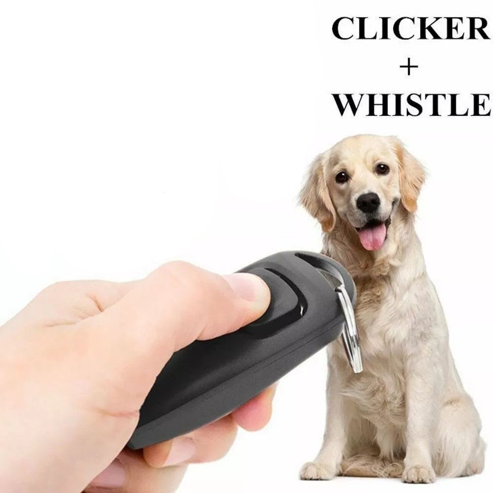 Hundepfeife mit Clicker – 2-in-1-Trainer