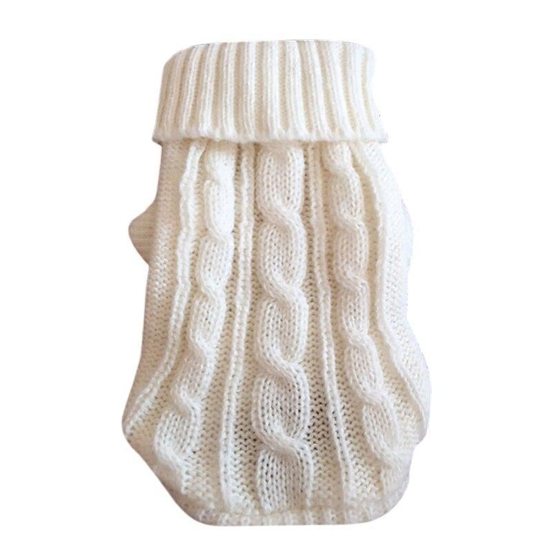 Kuscheliger Strickpullover für Haustiere