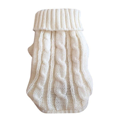 Kuscheliger Strickpullover für Haustiere