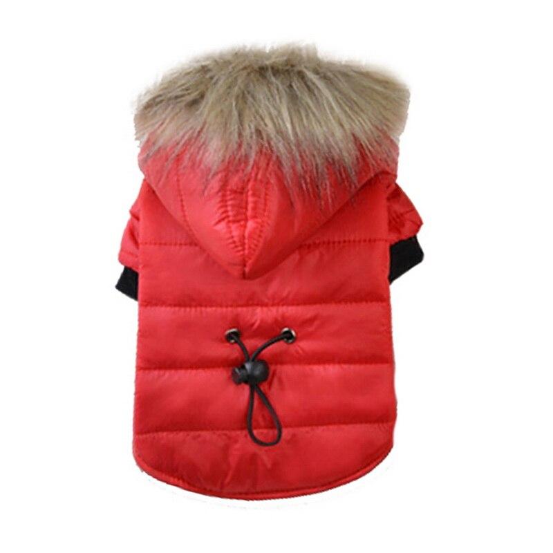 Warmer Fell-Wintermantel für Haustiere