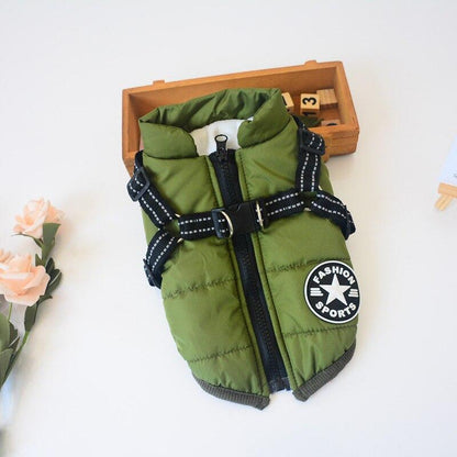 Wasserdichte Hundegeschirrjacke