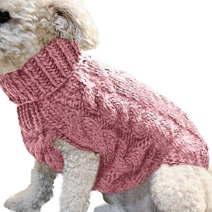 Kuscheliger Strickpullover für Haustiere