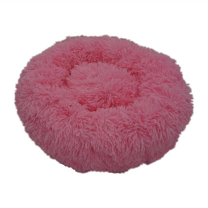 Beruhigendes Donut-Bett für Hunde und Katzen